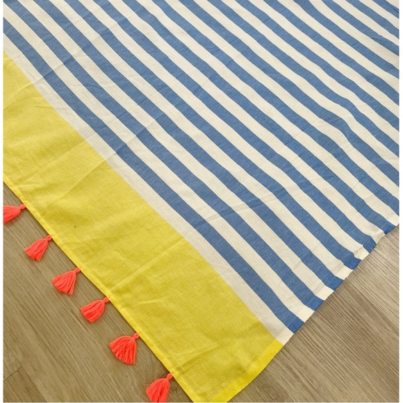 Brand New WETCAT Summer Stripe Tassel Turkish Towel 39” X 67” - Picture 4 of 6